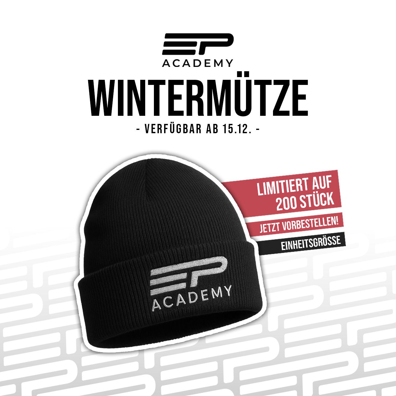 EP ACADEMY Wintermütze