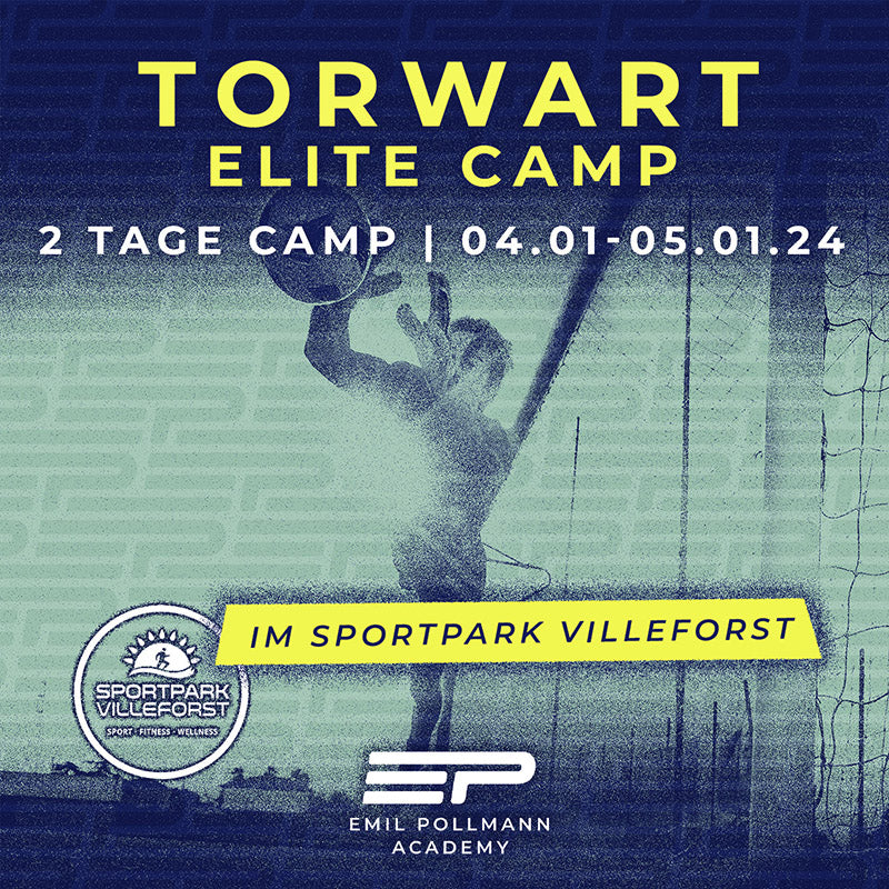Elite Torwartcamp 2024 | Sportpark Villeforst | 04.01. – 05.01.24 Jahrgang U14-U19