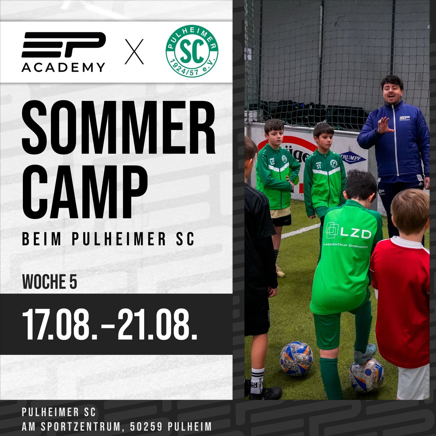 Sommer-Camp | Pulheimer SC | 17.08. - 21.08. | Woche 5