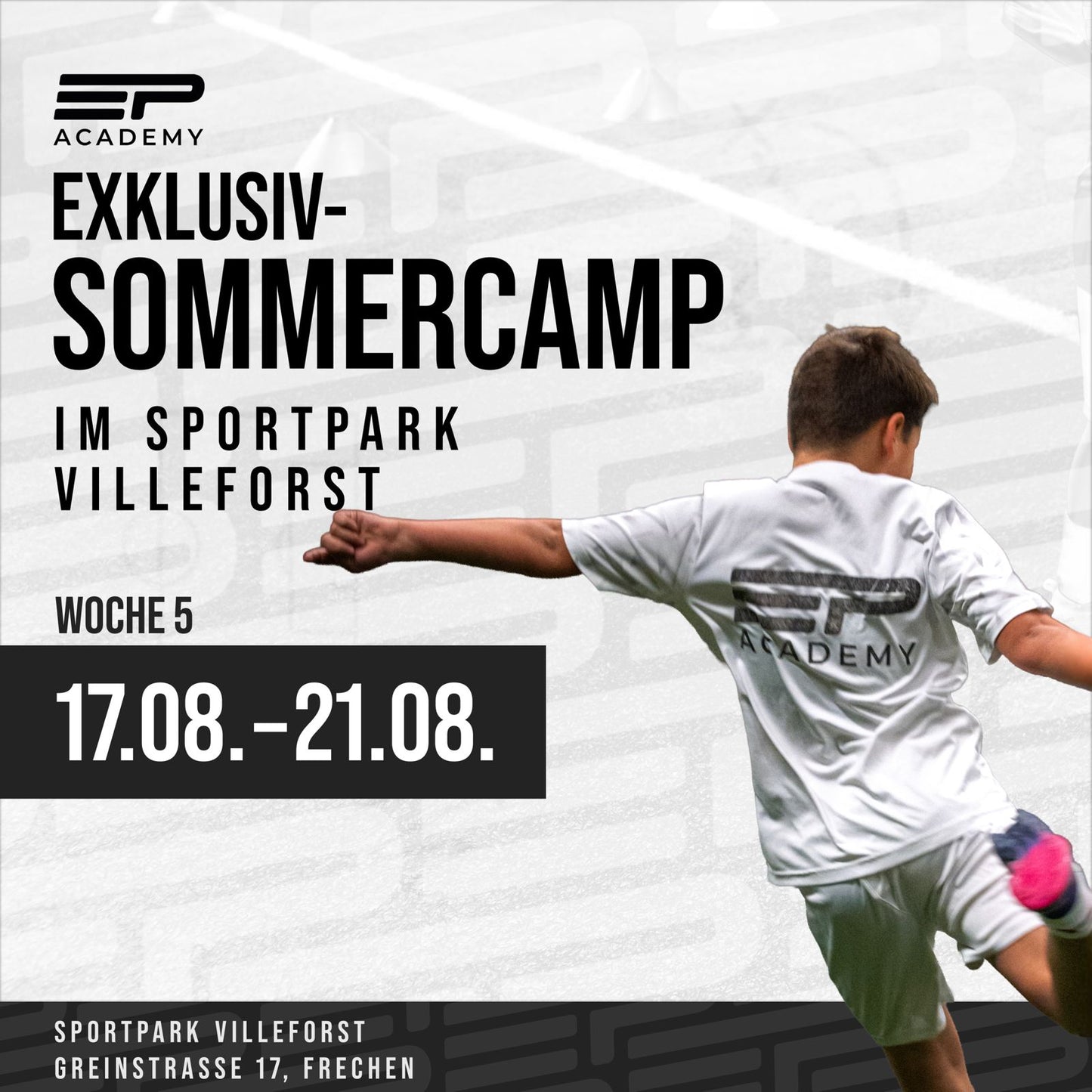 Sommer-Exklusiv-Camp | Sportpark Villeforst | 17.08.-21.08.26 | Woche 5