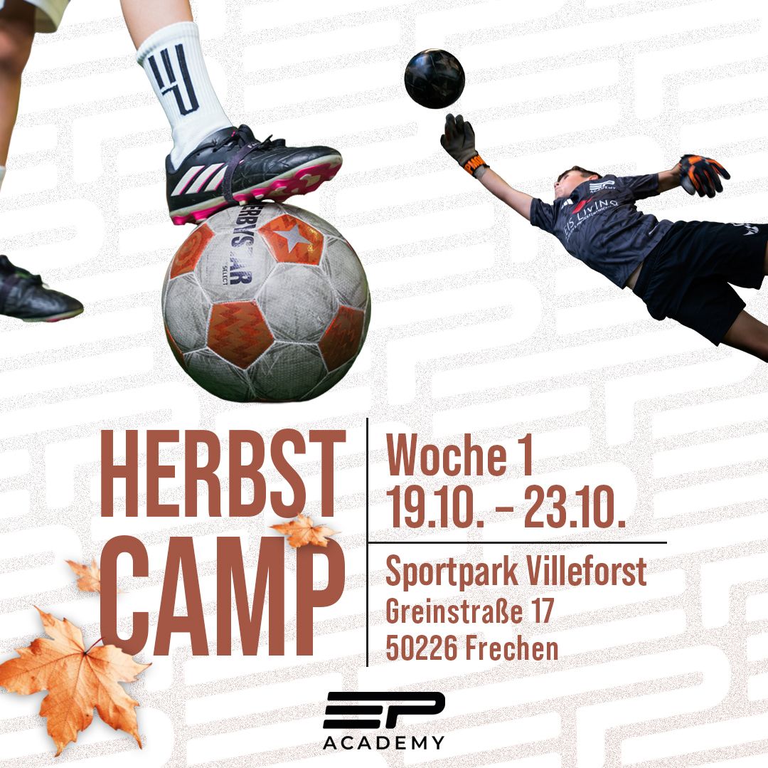 Herbst-Camp | Sportpark Villeforst | 19.-23.10.2026 | Woche 1