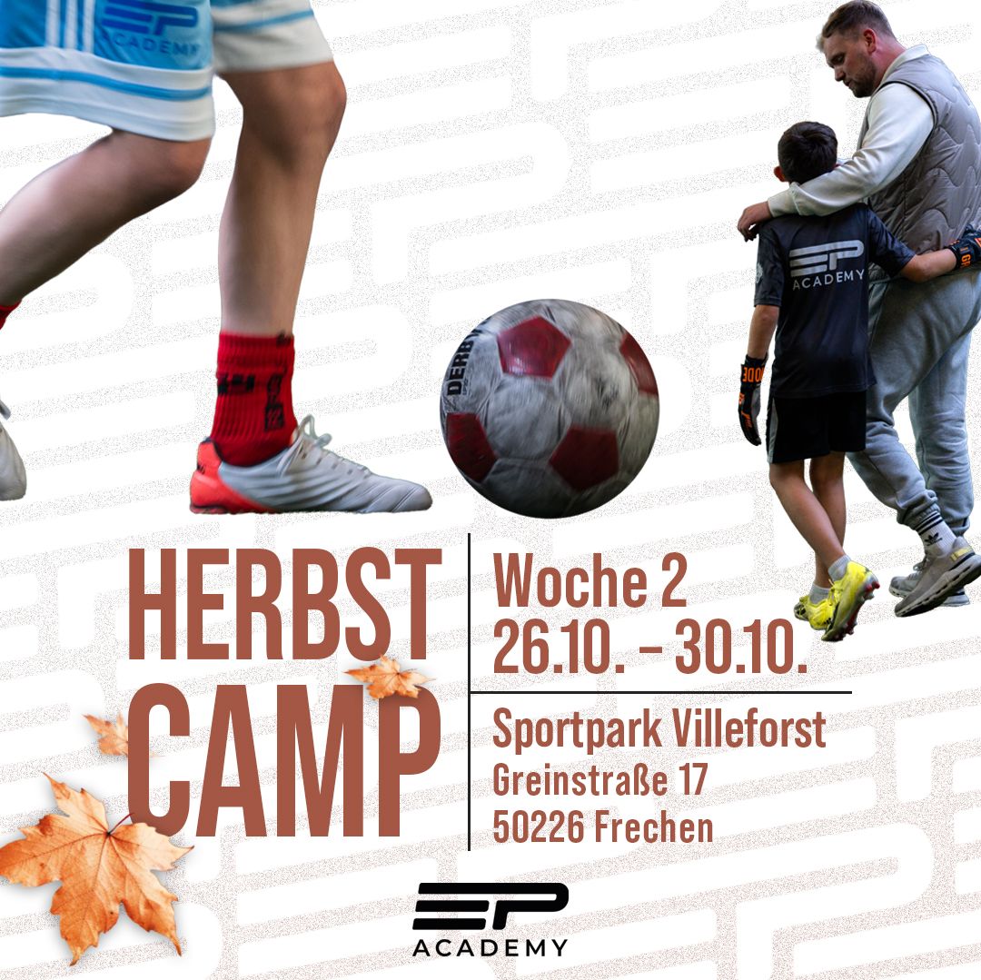 Herbst-Camp | Sportpark Villeforst | 26.-30.10.2026 | Woche 2